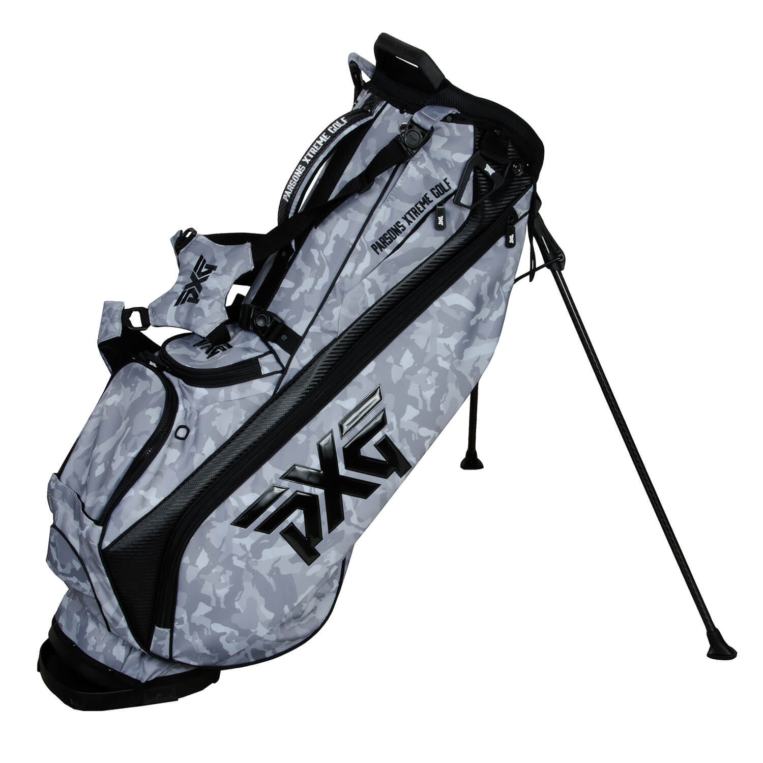 PXG Fairway Camo Lightweight Golf Stand Bag Medium Grey Scottsdale Golf
